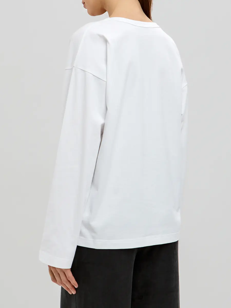 Лонгслив хлопковый