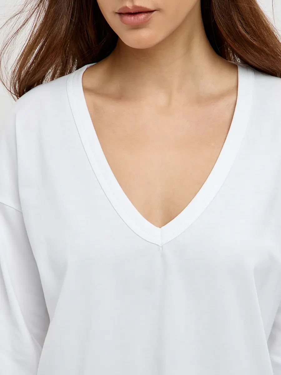 Лонгслив хлопковый