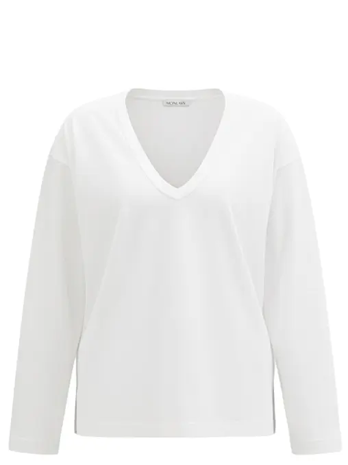 Лонгслив хлопковый MONLAVV