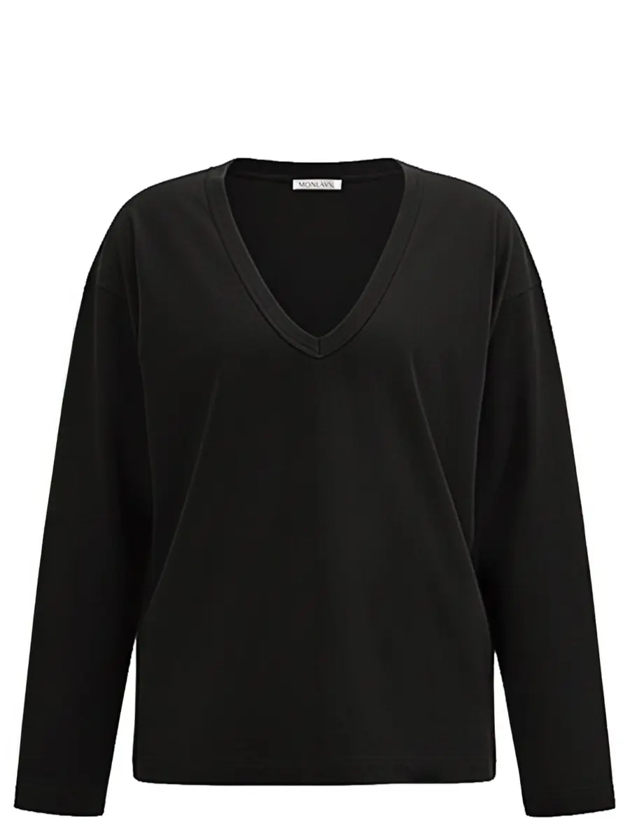 Лонгслив хлопковый