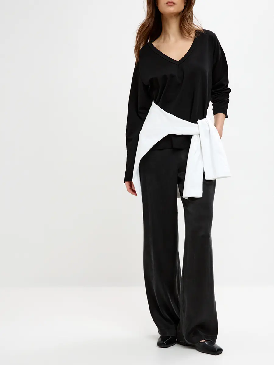 Лонгслив хлопковый