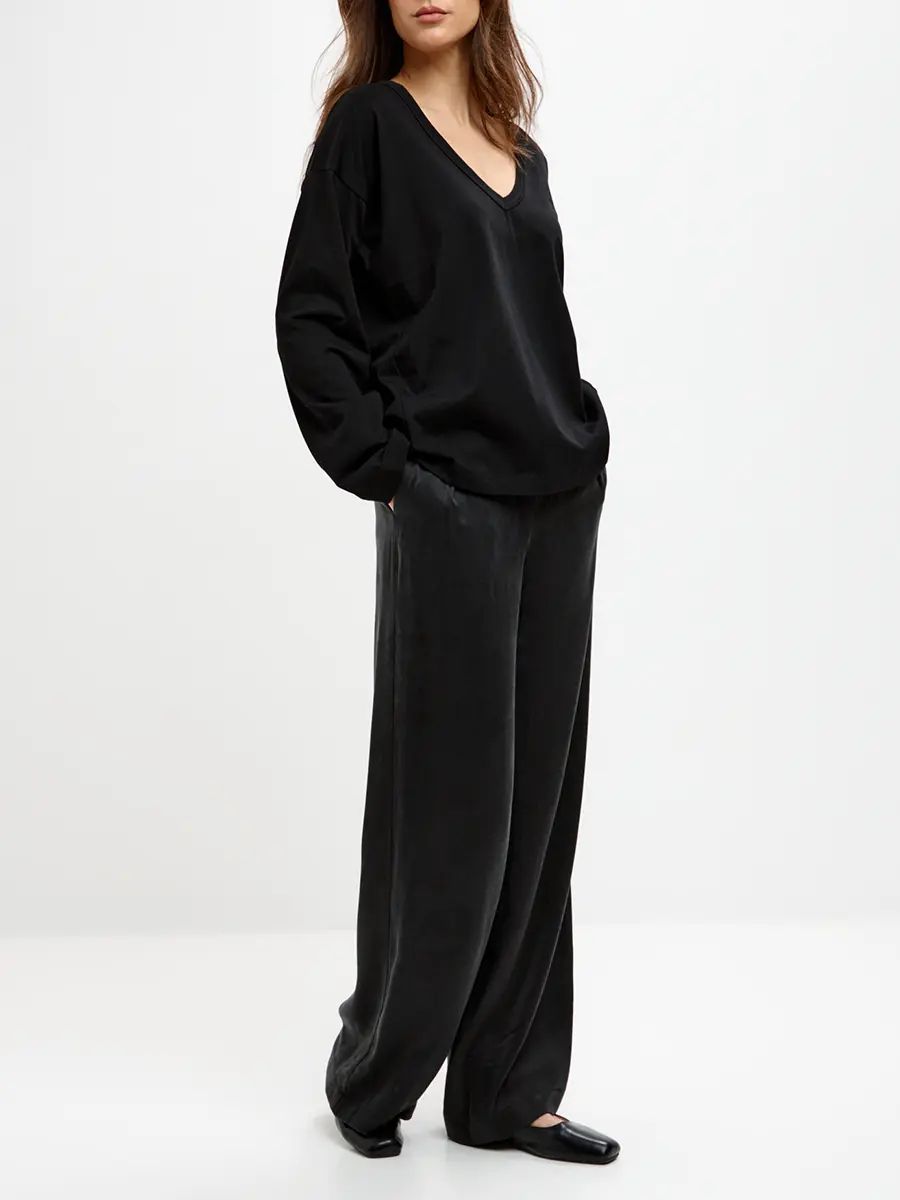 Лонгслив хлопковый