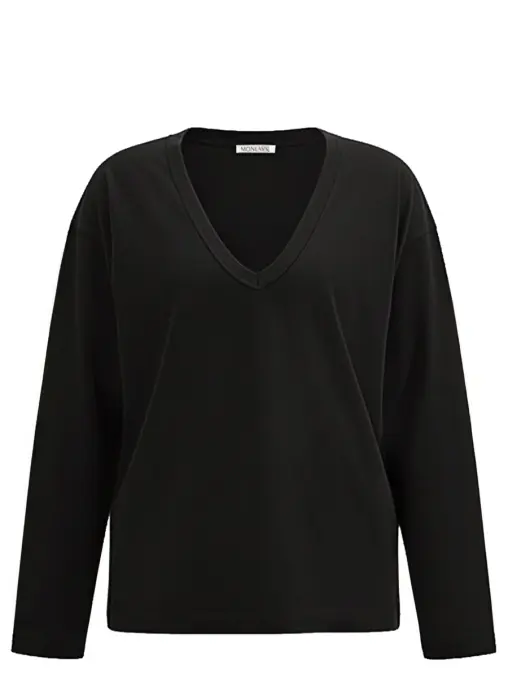 Лонгслив хлопковый MONLAVV