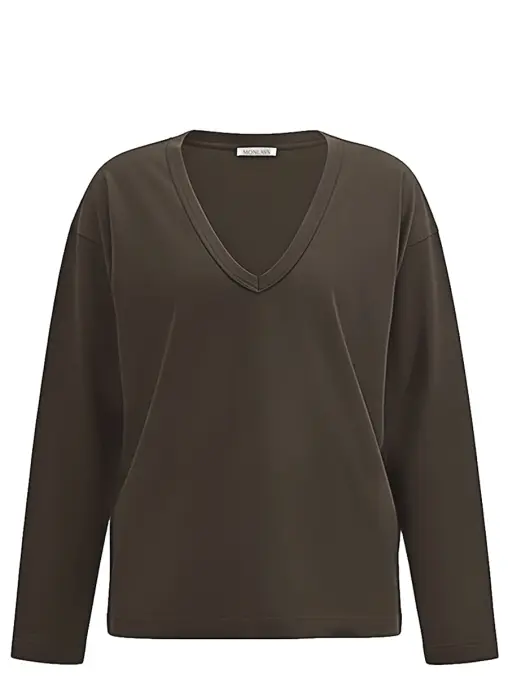 Лонгслив хлопковый MONLAVV