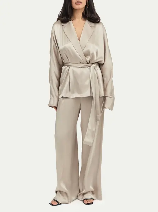 Брюки из вискозы MONLAVV