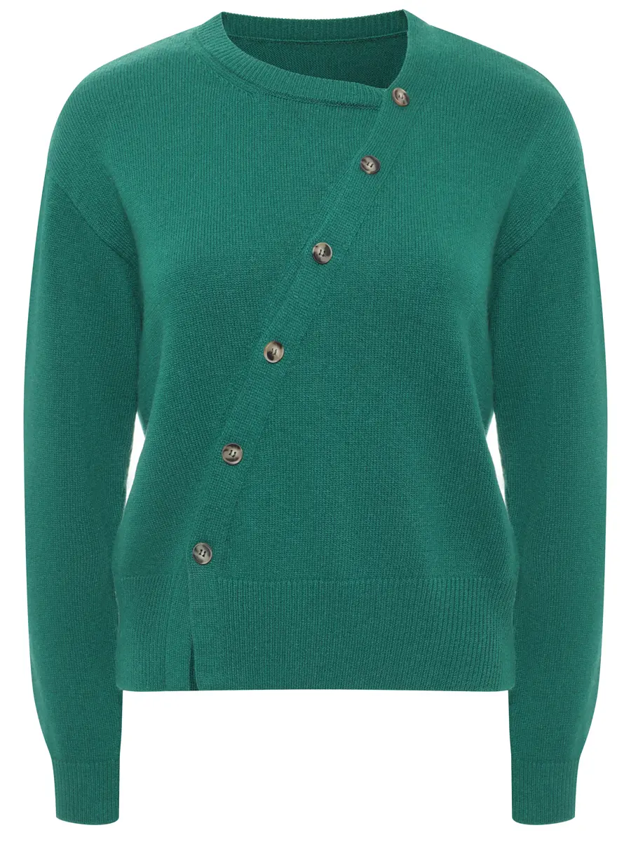 Кардиган однотонный