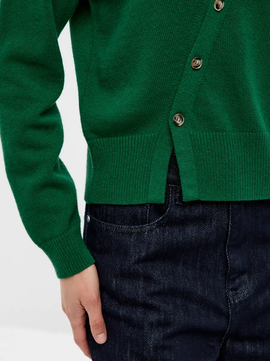 Кардиган однотонный