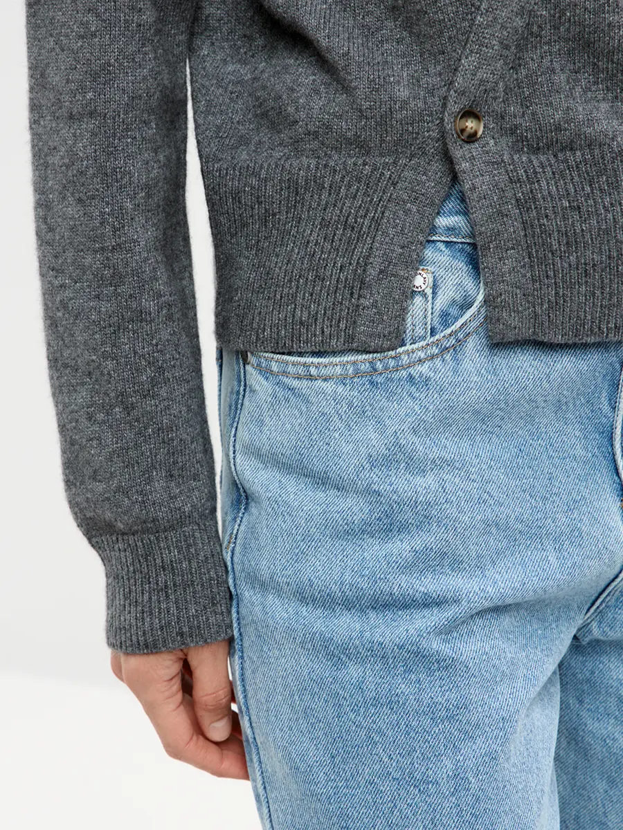 Кардиган однотонный