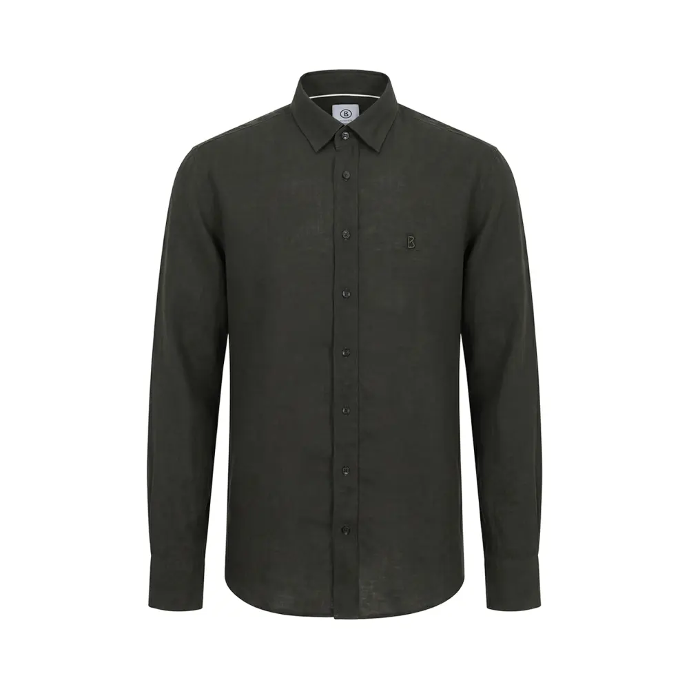Рубашка Slim Fit льняная