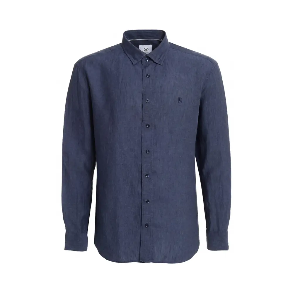 Рубашка Slim Fit льняная