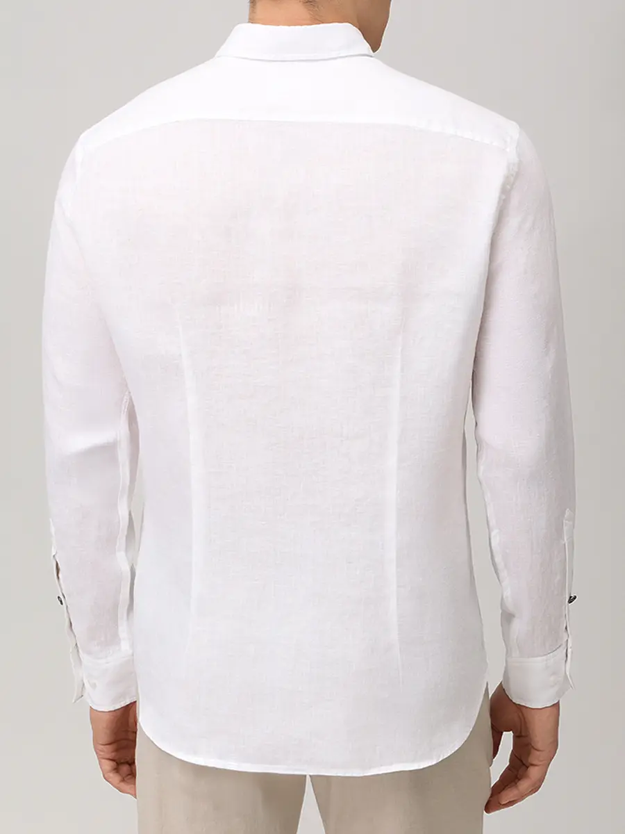 Рубашка Slim Fit льняная