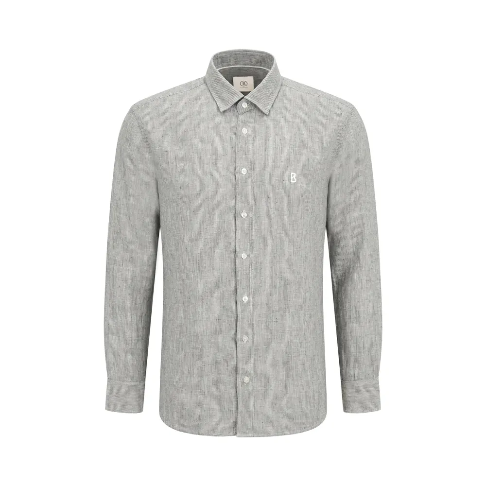 Рубашка Slim Fit льняная