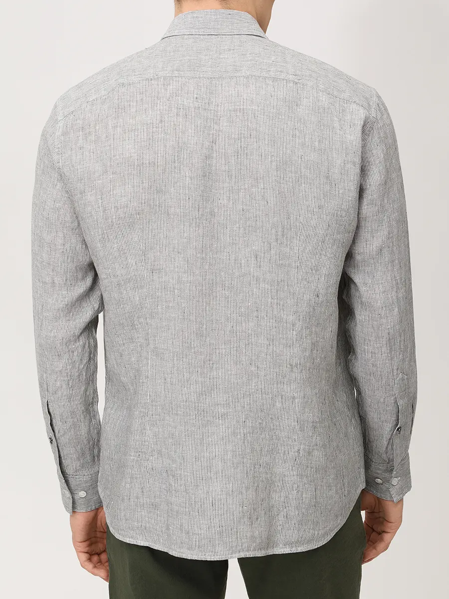 Рубашка Slim Fit льняная