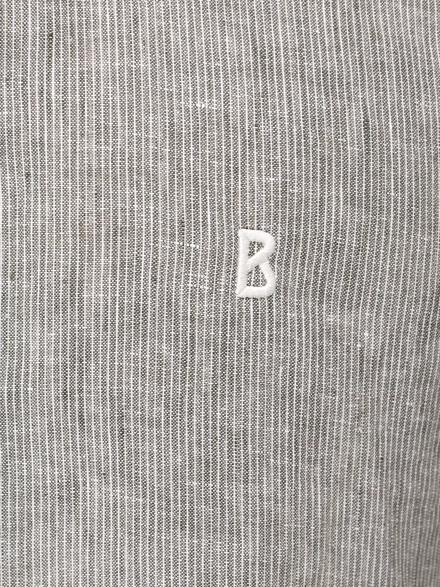 Рубашка Slim Fit льняная
