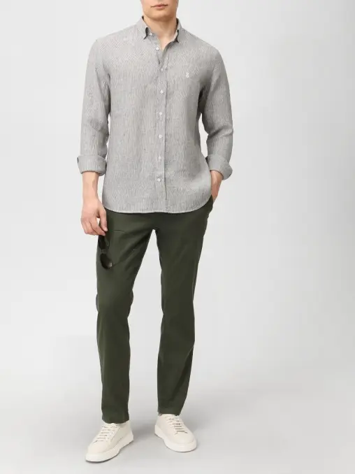 Рубашка Slim Fit льняная BOGNER