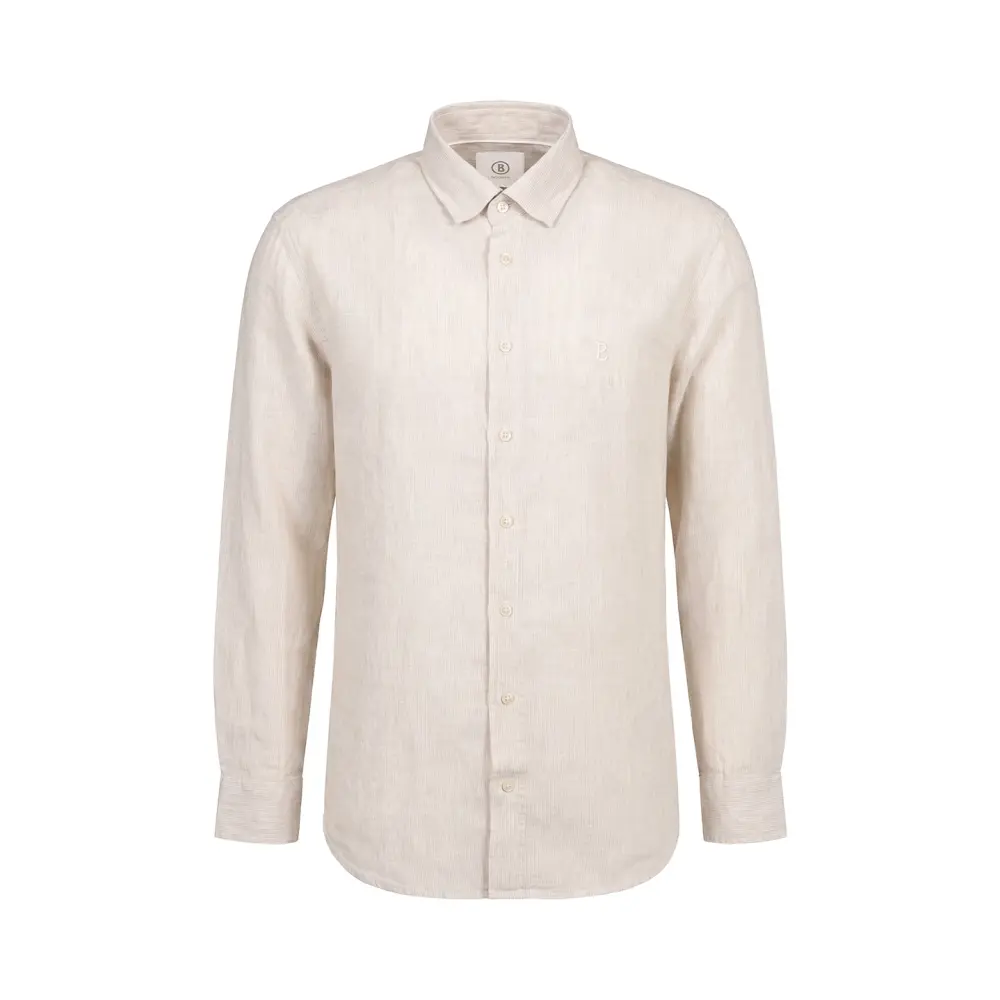 Рубашка Slim Fit льняная
