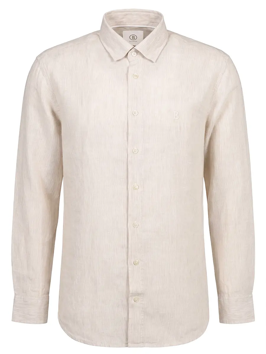 Рубашка Slim Fit льняная