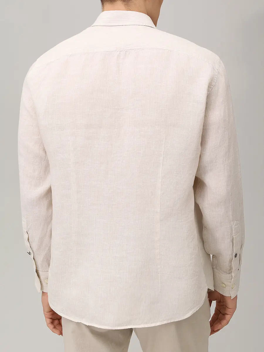 Рубашка Slim Fit льняная