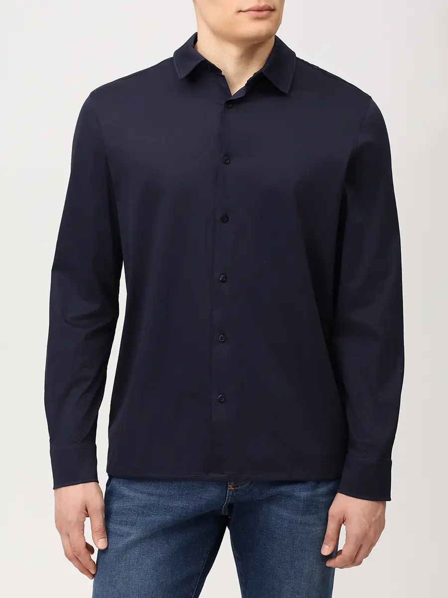 Рубашка Regular Fit хлопковая