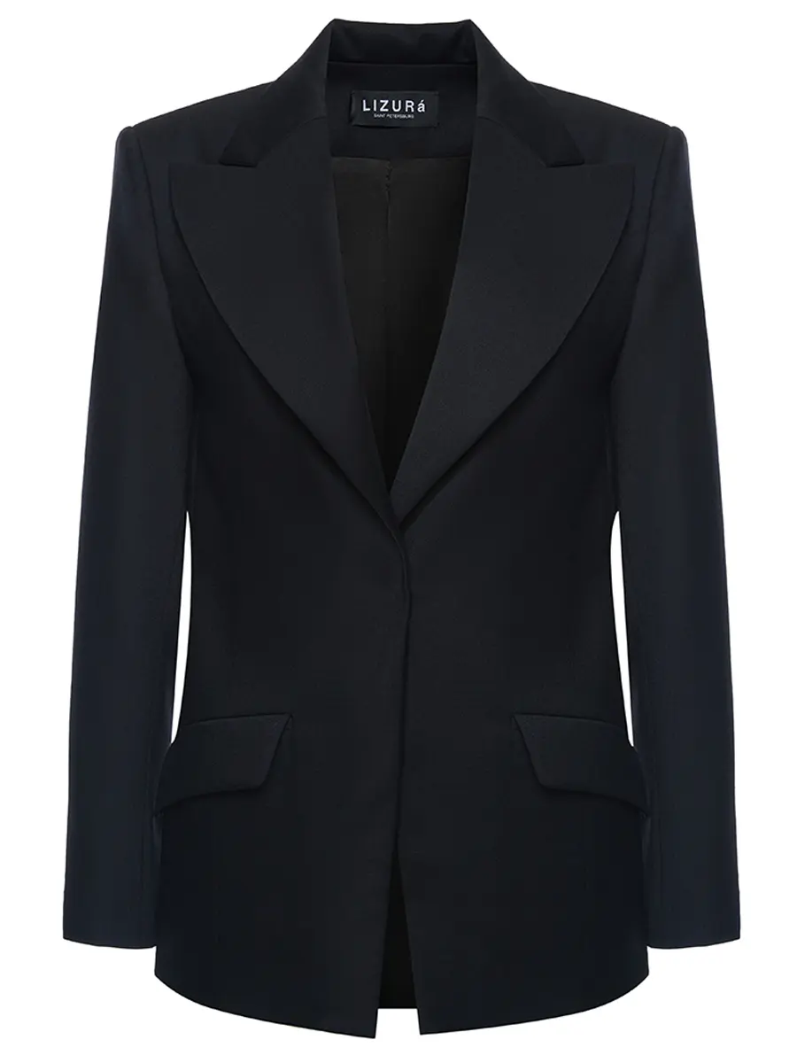 Пиджак шерстяной