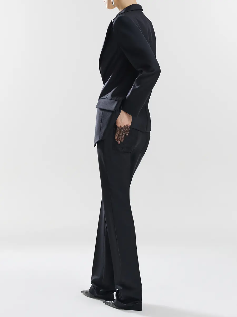 Брюки шерстяные