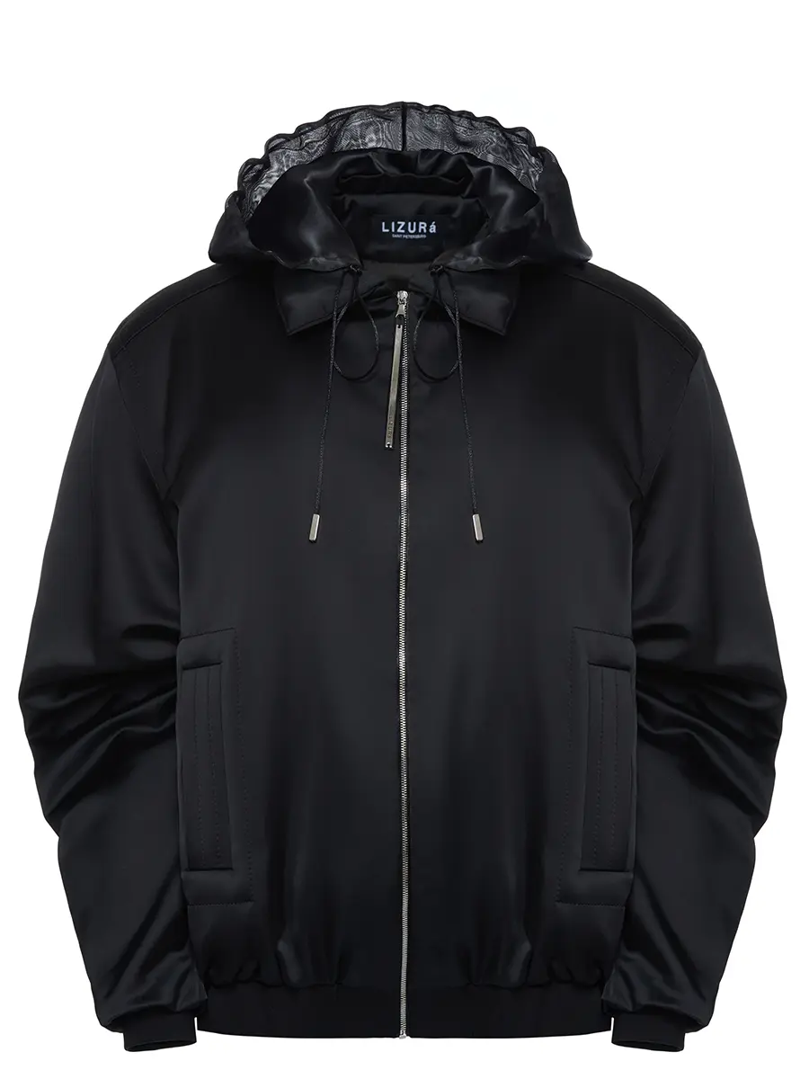 Бомбер однотонный