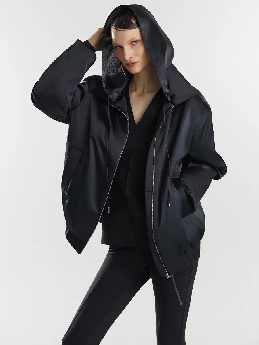 Бомбер однотонный