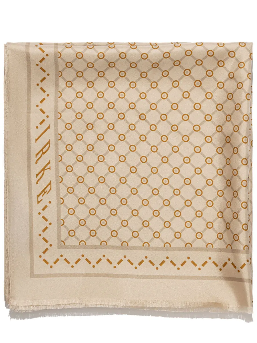 Палантин шелковый