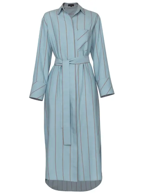 Платье-рубашка из тенселя IRKE