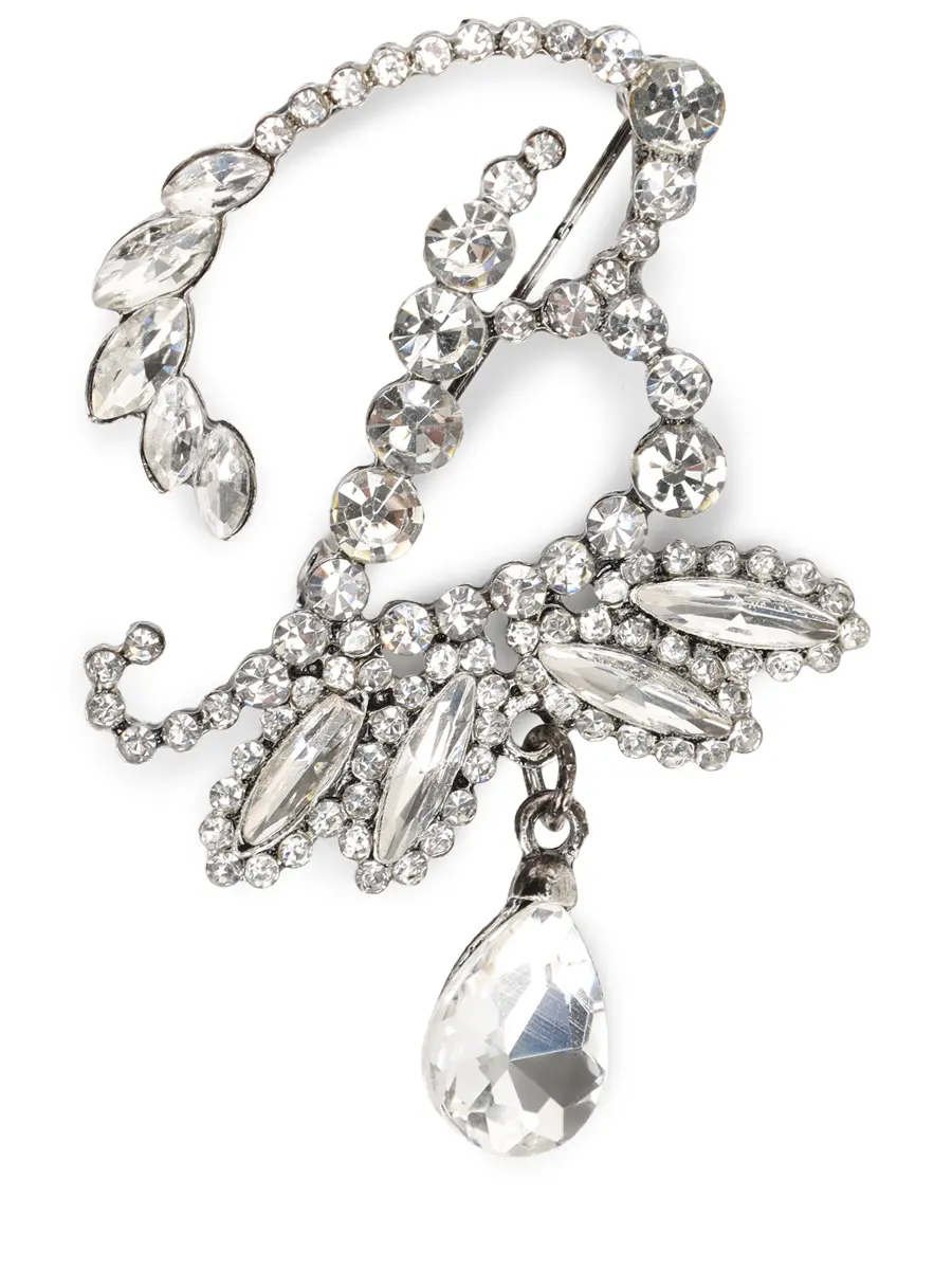 Брошь с кристаллами