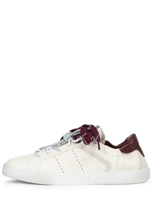Кеды кожаные MIU MIU