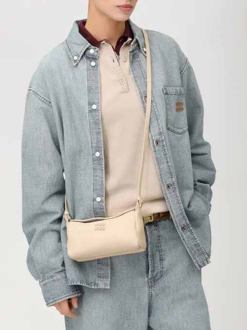 Сумка кожаная MIU MIU