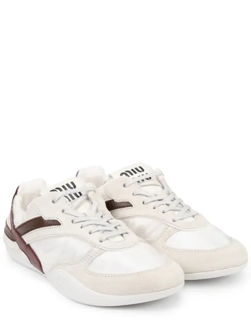 Кеды комбинированные MIU MIU
