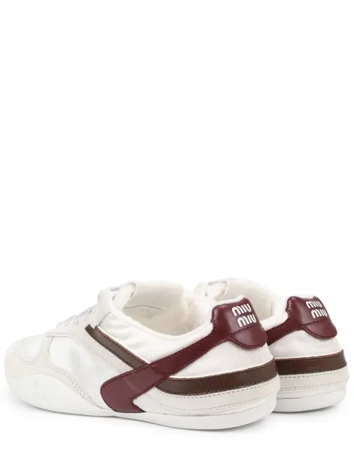 Кеды комбинированные MIU MIU