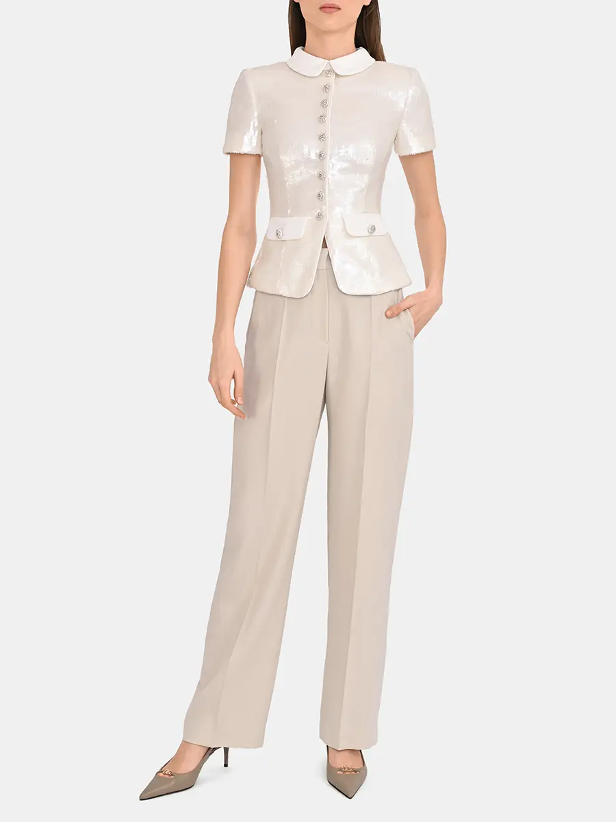 Блуза с пайетками