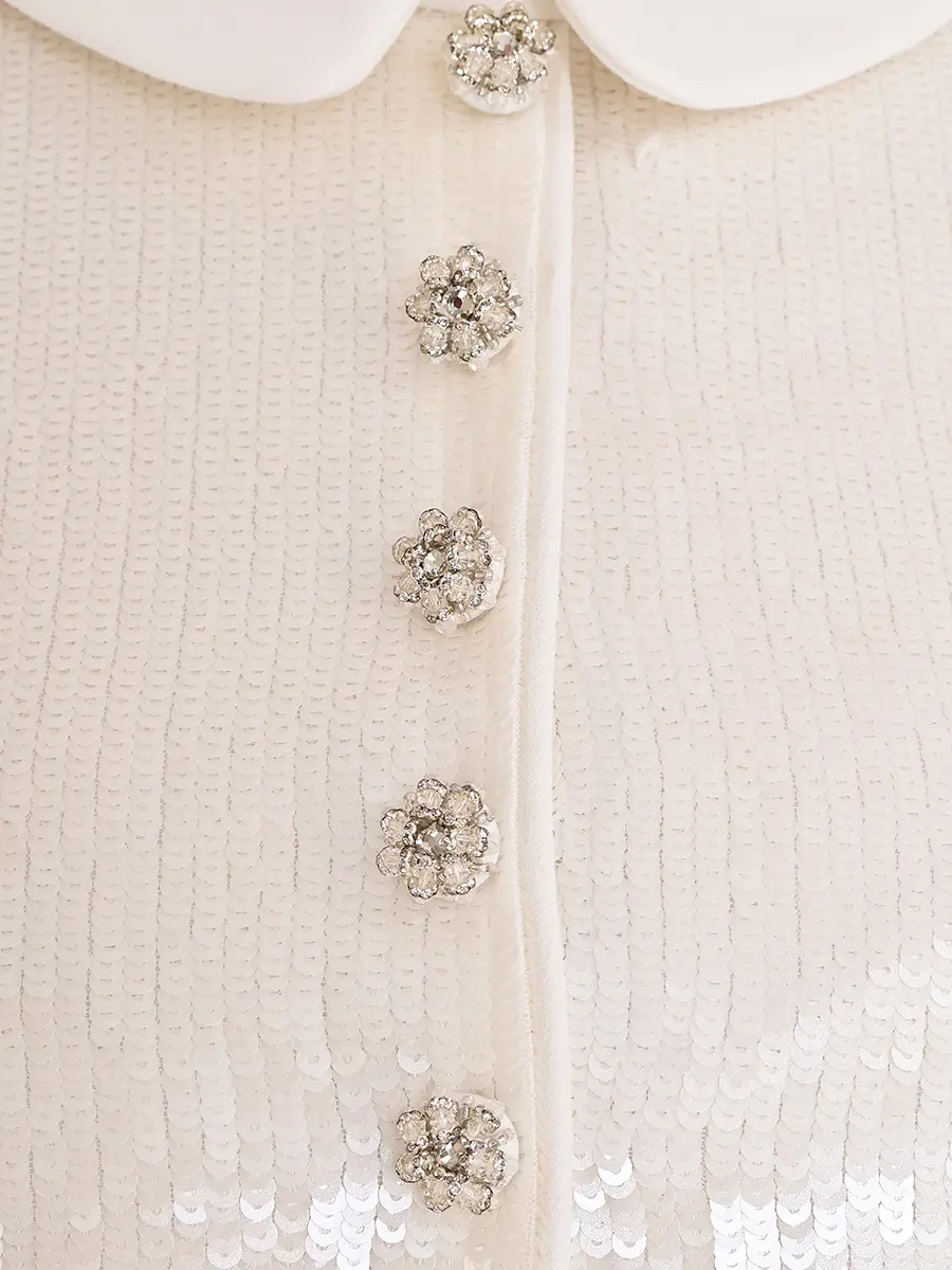 Блуза с пайетками