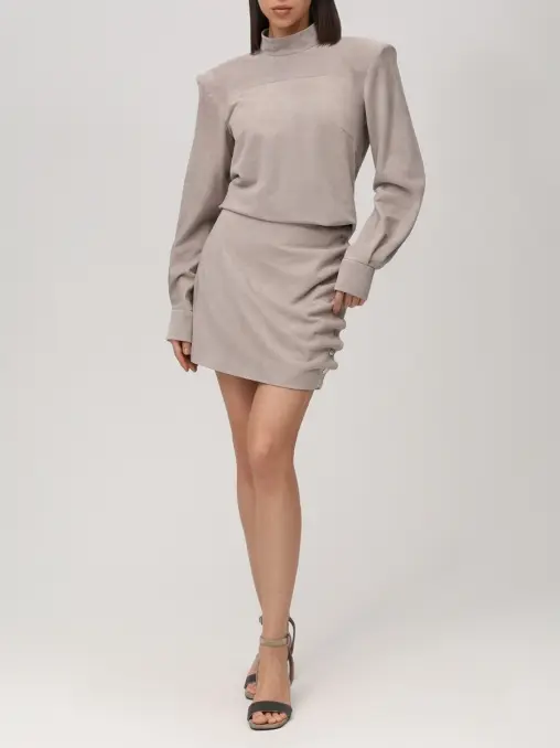 Блуза замшевая WHITE LILY