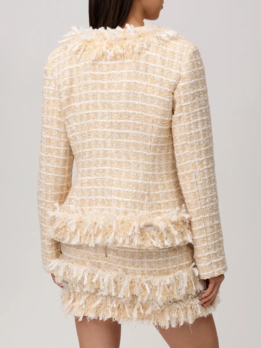 Жакет твидовый