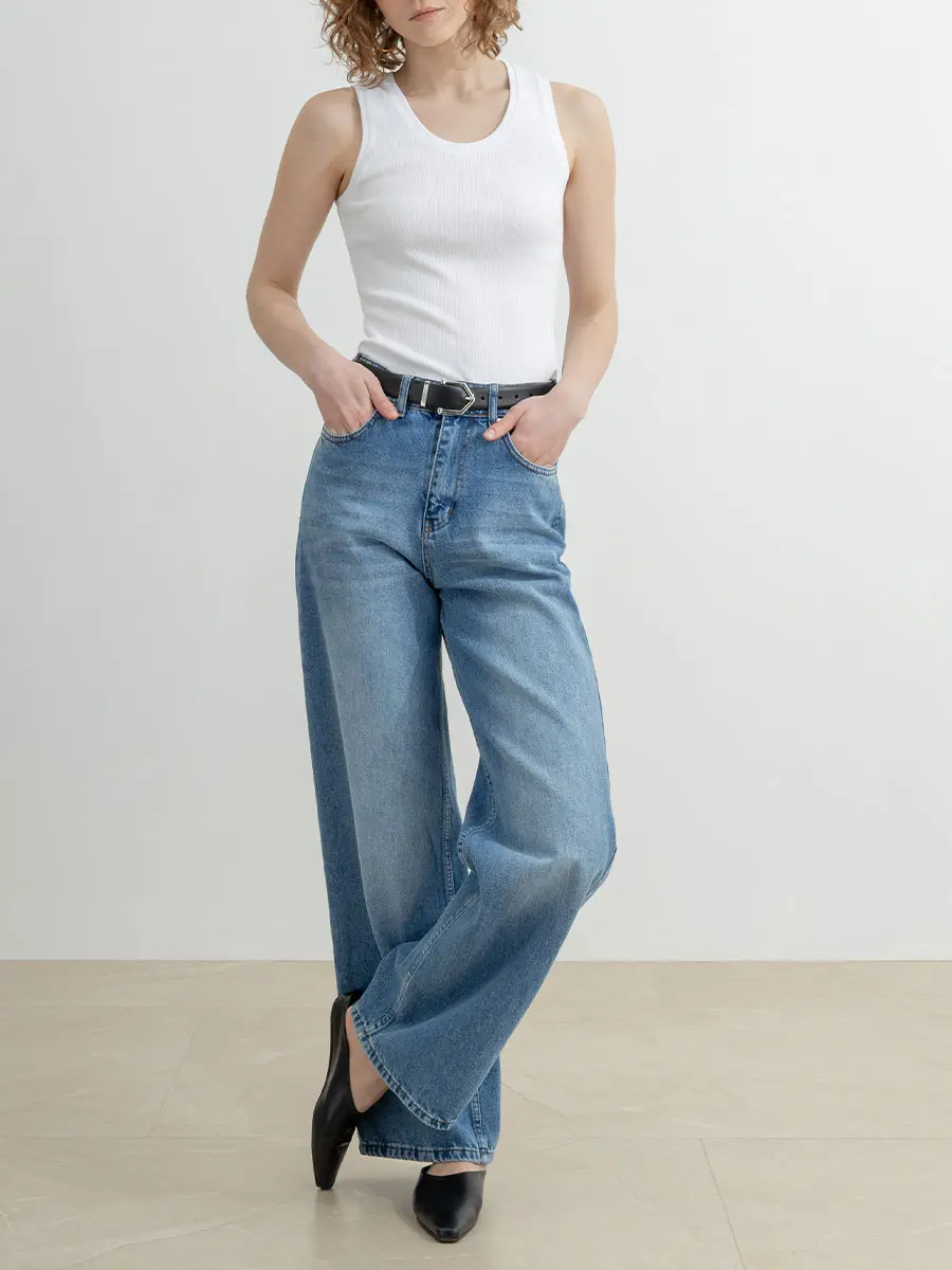 Топ хлопковый