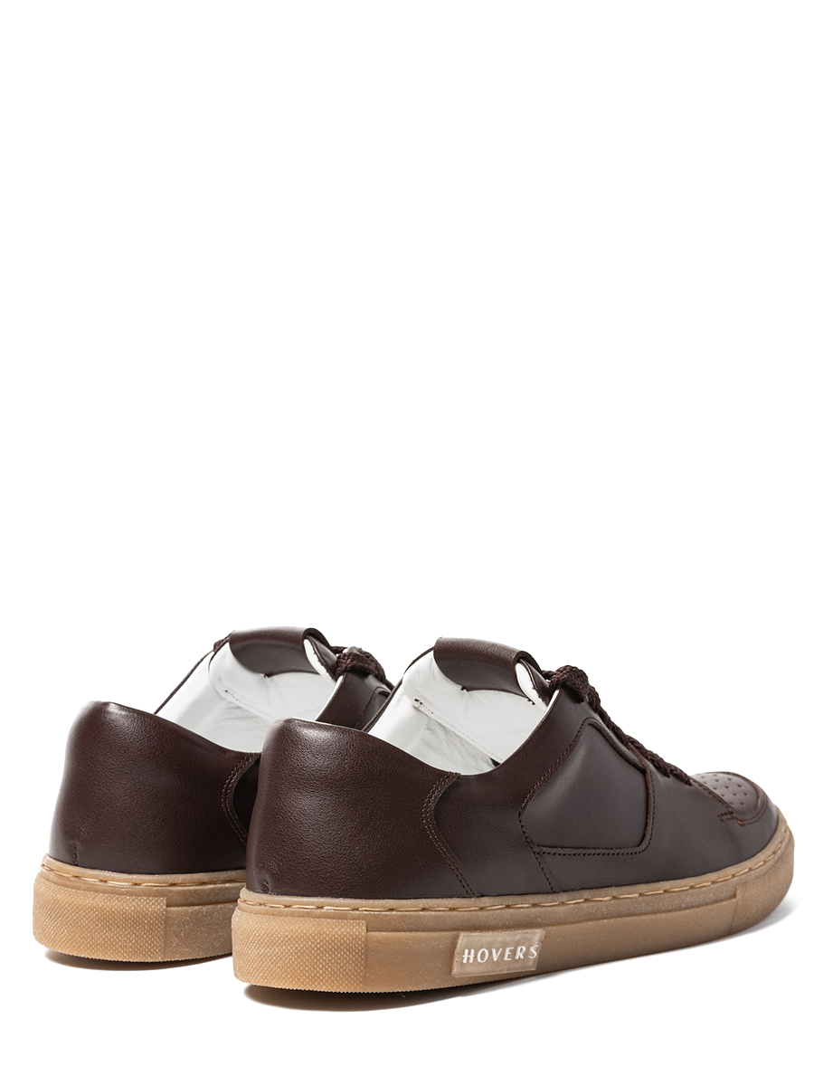 Кеды «Горячий шоколад» кожаные