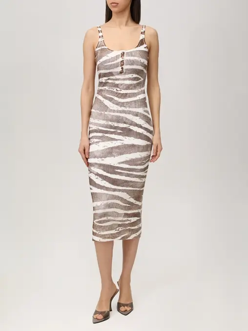Платье хлопковое BLUMARINE
