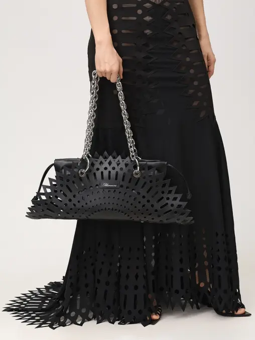 Сумка кожаная BLUMARINE