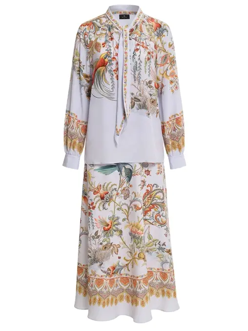 Костюм шелковый ETRO