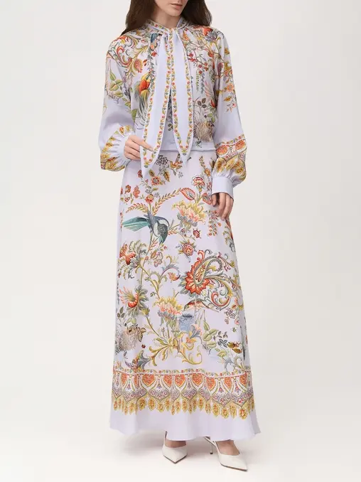 Костюм шелковый ETRO