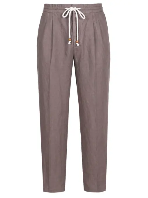 Брюки льняные BRUNELLO CUCINELLI