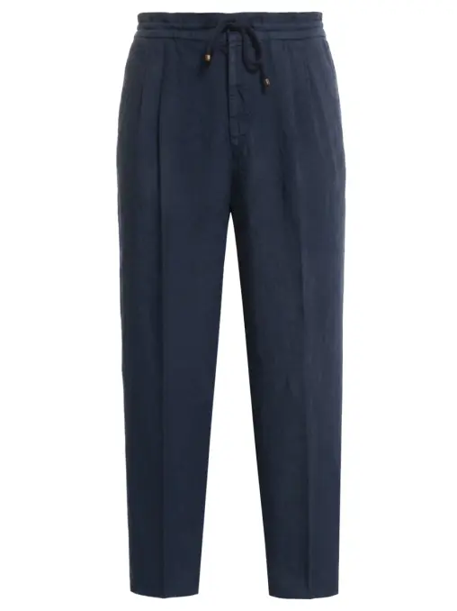 Брюки льняные BRUNELLO CUCINELLI