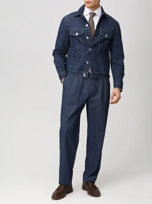 Куртка джинсовая BRUNELLO CUCINELLI