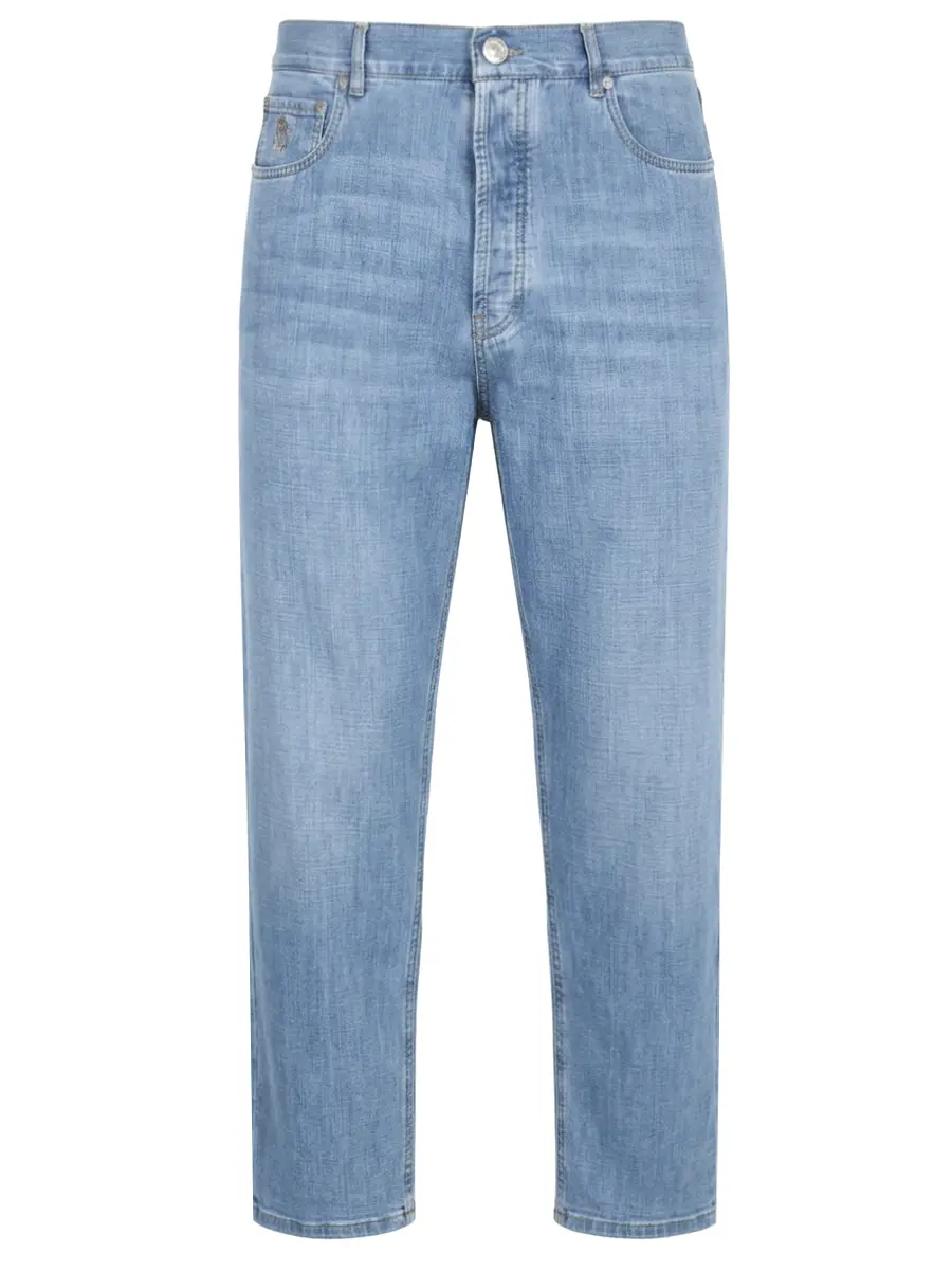 Джинсы Regular Fit хлопковые