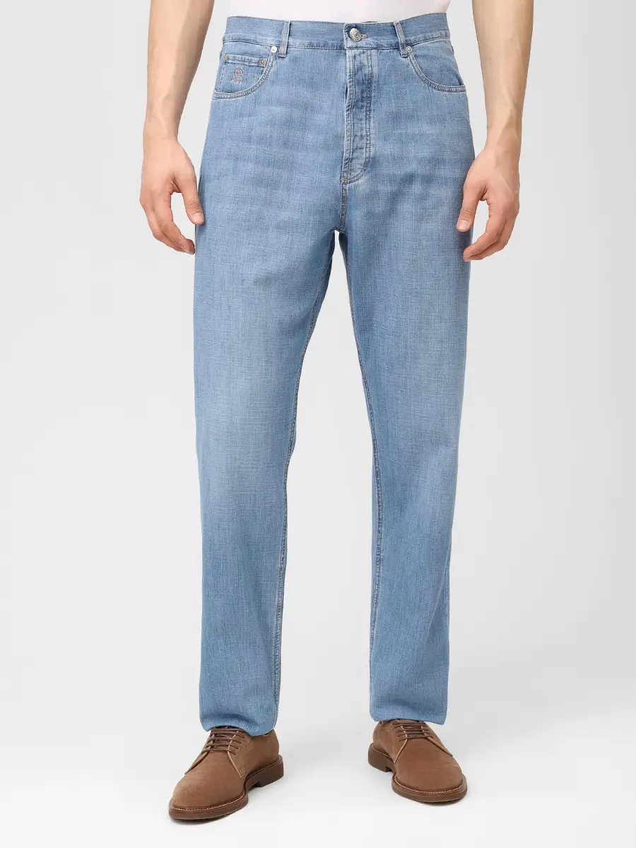 Джинсы Regular Fit хлопковые
