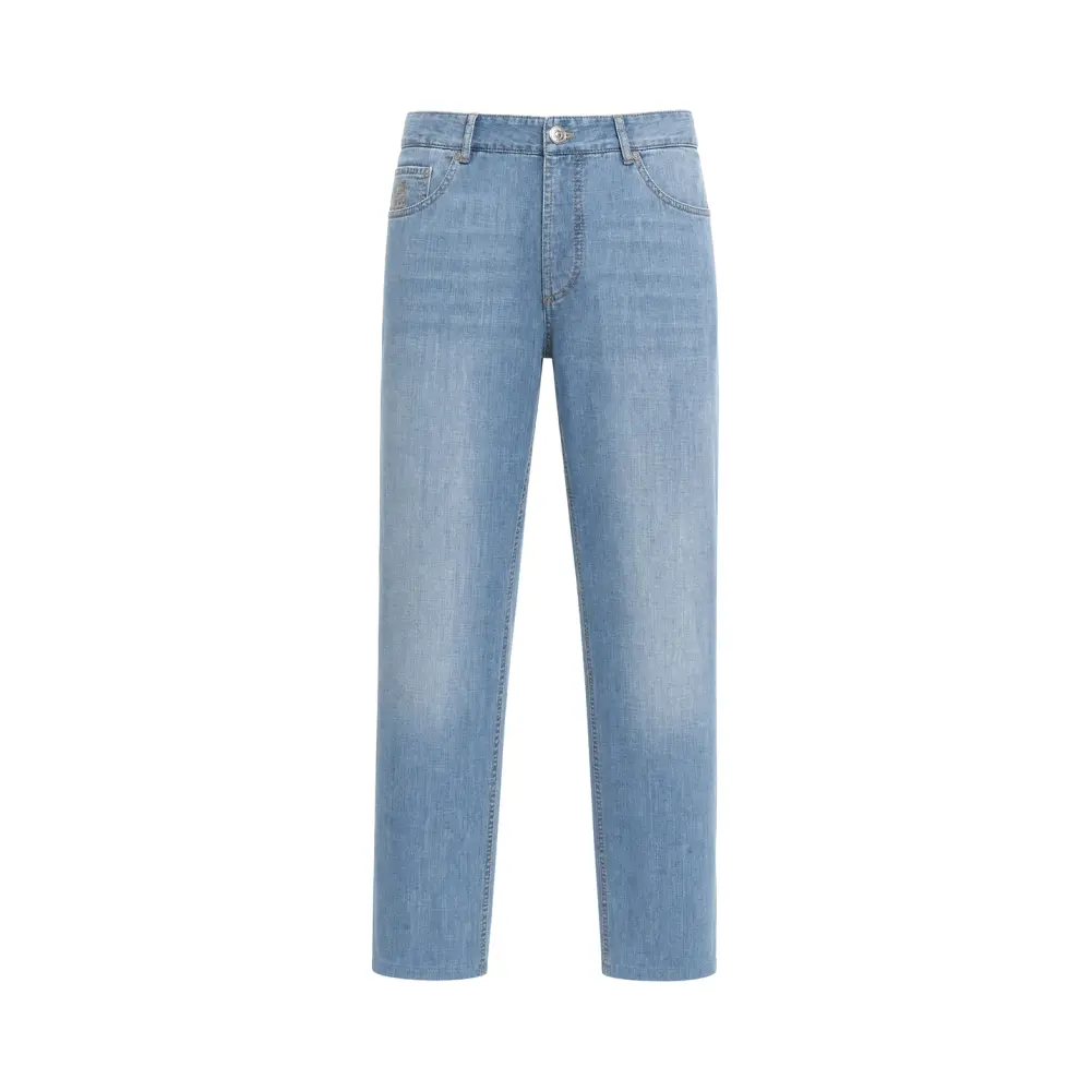 Джинсы Regular Fit хлопковые